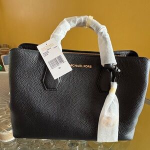 Micheal Kors Camille Large Leather Satchel NWT